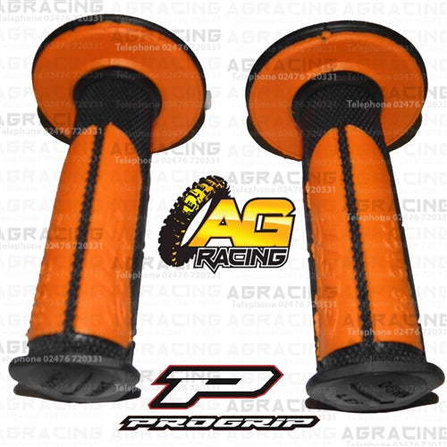 Pro Grip Progrip 798 Twist Grips Orange Motocross Enduro Quad ATV