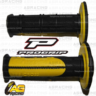 Pro Grip Progrip 798 Twist Grips Yellow Motocross Enduro Quad ATV