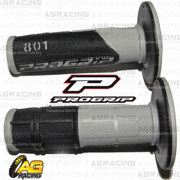 Pro Grip Progrip 801 Twist Grips Black Motocross Enduro Quad ATV