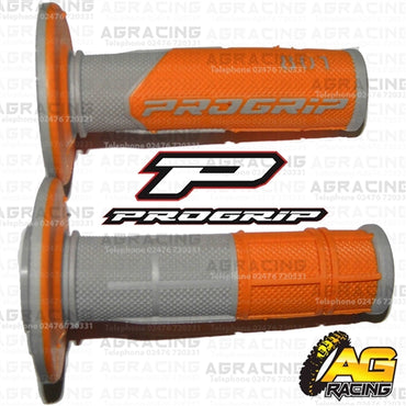 Pro Grip Progrip 801 Twist Grips Orange Motocross Enduro Quad ATV