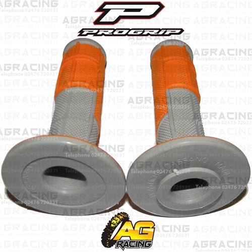 Pro Grip Progrip 801 Twist Grips Orange Motocross Enduro Quad ATV