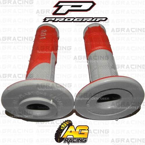 Pro Grip Progrip 801 Twist Grips Red Motocross Enduro Quad ATV