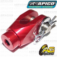 Apico Red Rear Brake Clevis For Honda CR 250R 2002-2007 Motocross Enduro