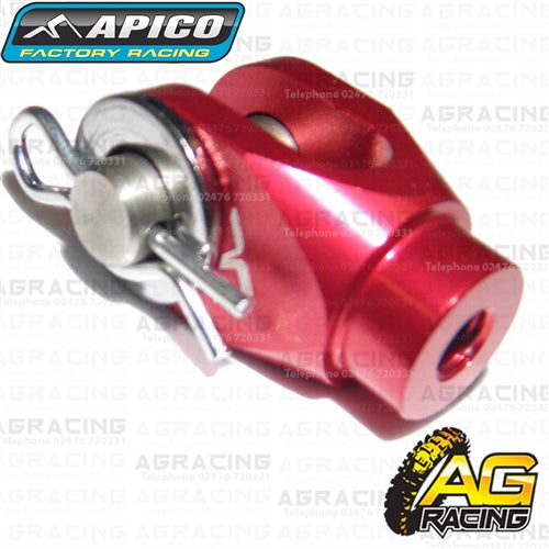 Apico Red Rear Brake Clevis For Yamaha YZ 125 2003-2018 Motocross Enduro