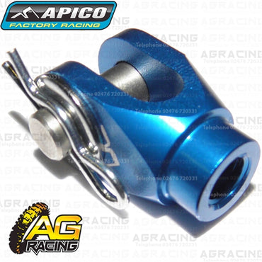 Apico Blue Rear Brake Clevis For Suzuki RMZ 250 2004-2006 Motocross Enduro