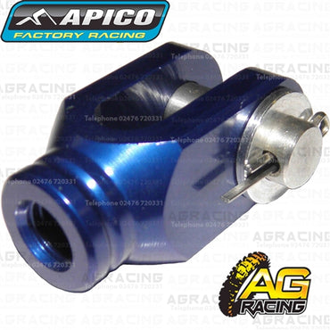 Apico Blue Rear Brake Clevis For Kawasaki KX 80 1998-2000 Motocross Enduro