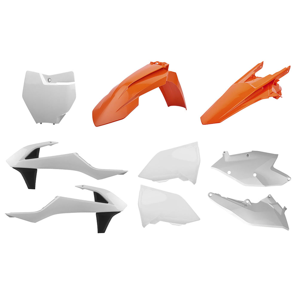 Polisport Plastics Box Kit For KTM SX 125 Black 2016-2018
