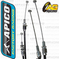 Apico Twin Throttle Cable For Honda CRF 250R 2010-2017