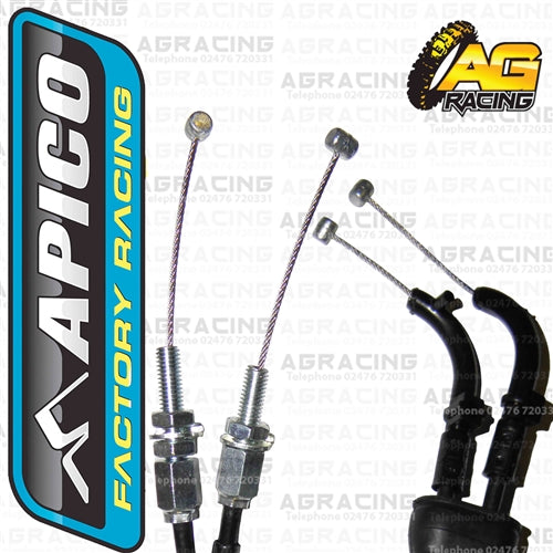 Apico Twin Throttle Cable For Honda CRF 250R 2018-2019