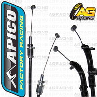 Apico Twin Throttle Cable For Kawasaki KX 250F 2009-2010