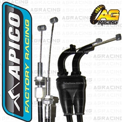 Apico Twin Throttle Cable For Yamaha YZ 250F 2000-2002