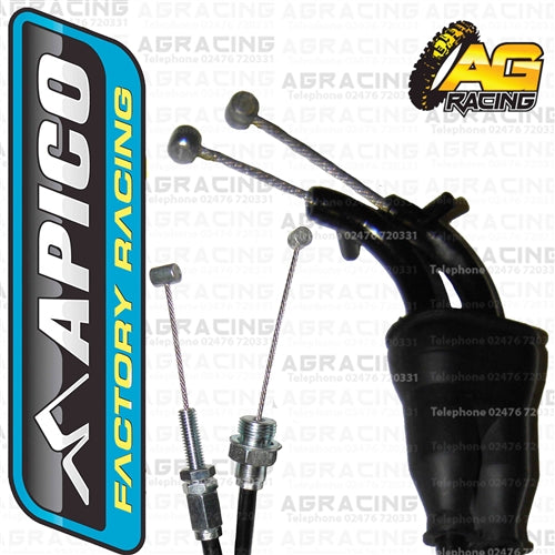Apico Twin Throttle Cable For Yamaha YZ 250F 2012-2013