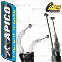 Apico Twin Throttle Cable For Suzuki RMZ 450 2005-2006