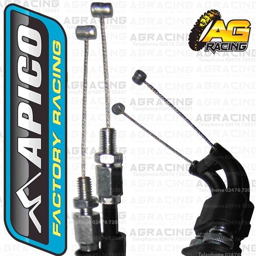 Apico Twin Throttle Cable For Husqvarna TE 250i 2018-2019