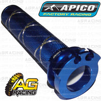 Apico Blue Aluminium Throttle Tube With Bearing For Kawasaki KX 250F 2004-2018