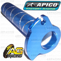 Apico Blue Aluminium Throttle Tube With Bearing For Yamaha YZ 250X 2016-2019