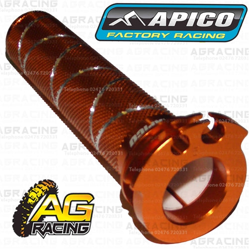 Apico Orange Aluminium Throttle Tube With Bearing For KTM SX-F 250 2006-2015