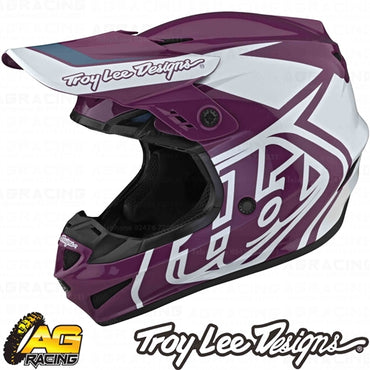 Troy Lee Designs  GP Helmet Overload Ginger White