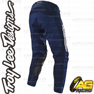 Troy Lee Designs  GP Air Mono Navy Youth Kids Race Pants Trousers