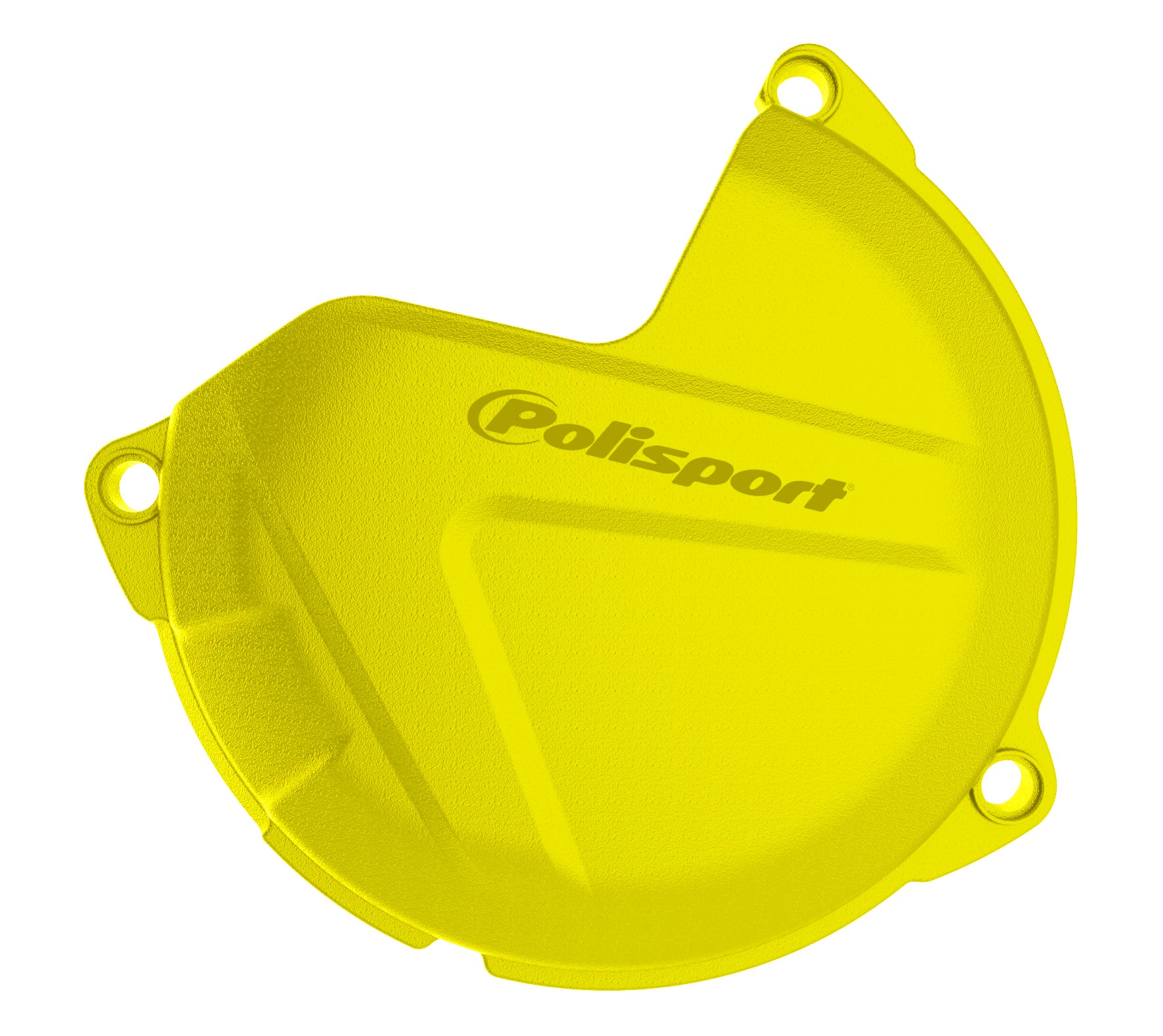 Polisport Yellow Clutch Cover Protector For KTM EXC 125 2009-2016 Motocross Enduro