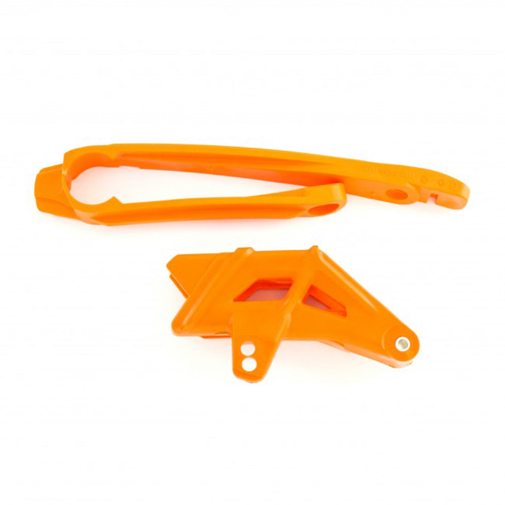 Polisport Orange Chain Guide Slider & Sliding Piece Kit For KTM SX-F 250 2016-2018 Motocross Enduro