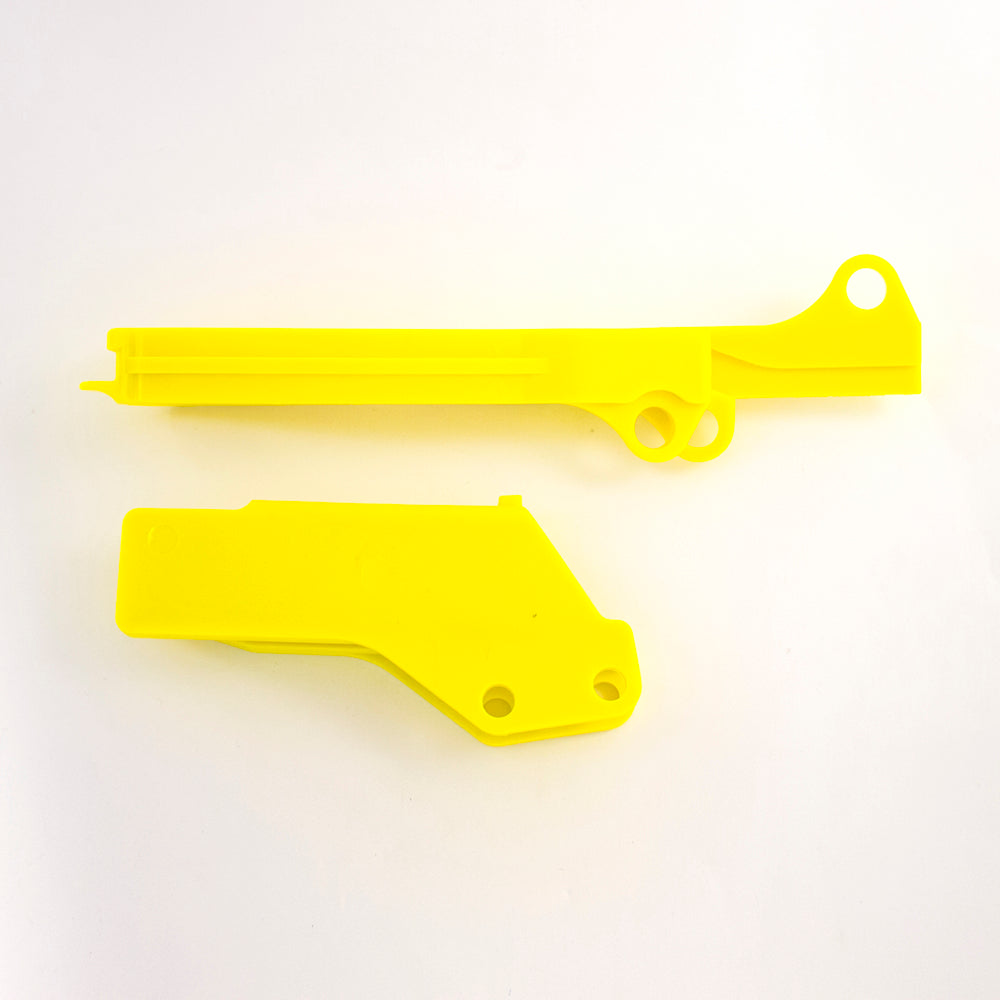 Polisport Yellow RM 01 Chain Guide & Slider Kit For Suzuki RMZ 250 2010-2011 Motocross Enduro