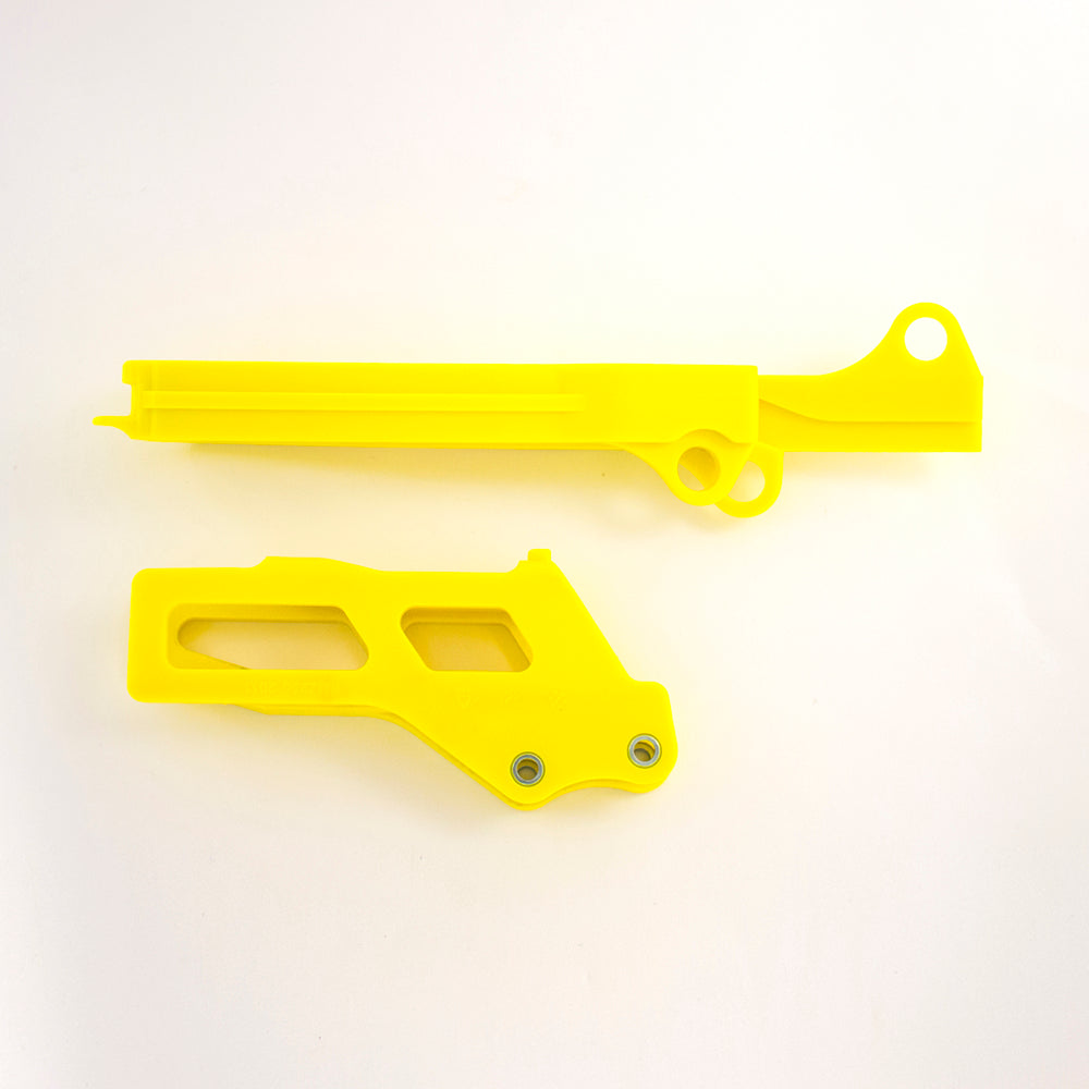 Polisport Yellow RM 01 Chain Guide & Slider Kit For Suzuki RMZ 250 2012-2017 Motocross Enduro
