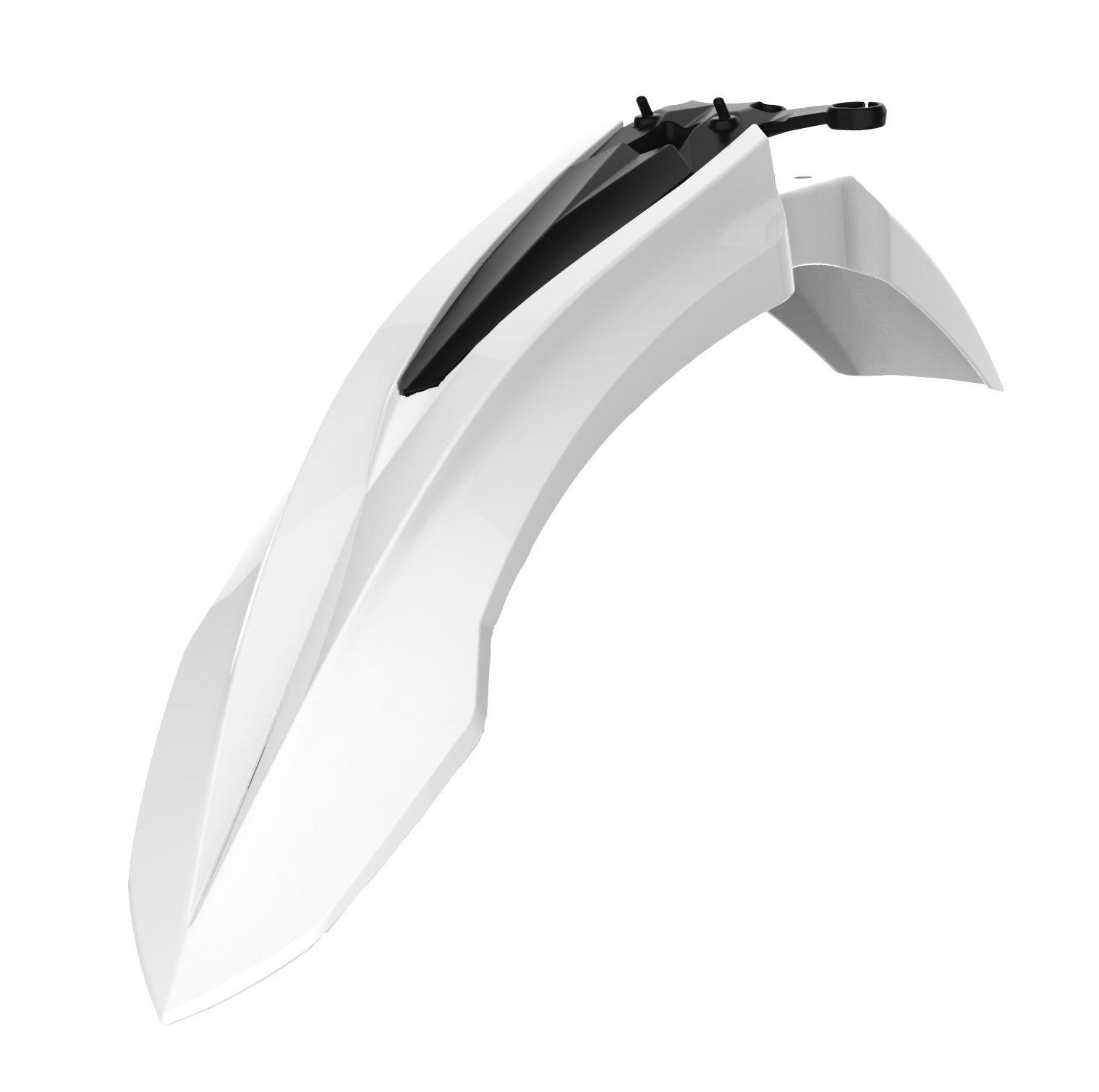 Polisport Plastic White Front Fender For Beta RR 4T 350 2012-2018 Motocross Enduro