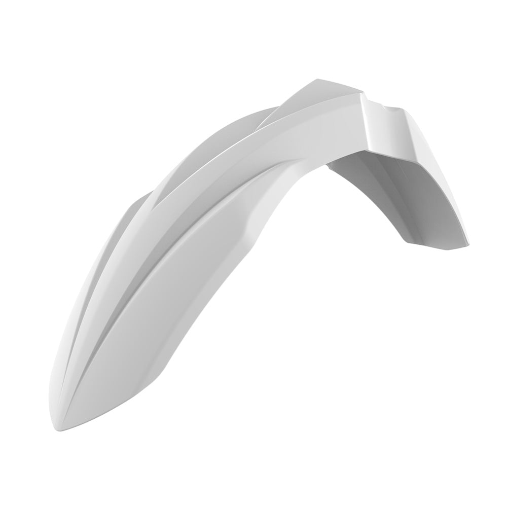 Polisport Plastic White Front Fender For Kawasaki KX 450F 2016-2018 Motocross Enduro