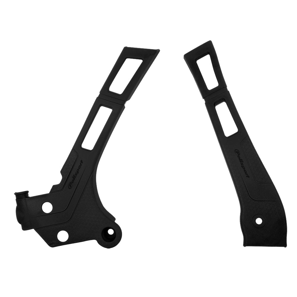 Polisport Black Frame Guards Protectors For Yamaha YZ 125 2005-2019