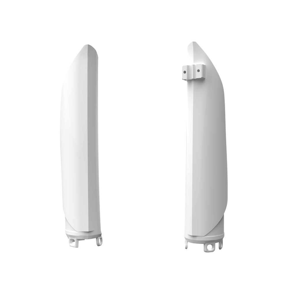 Polisport Plastic Lower Fork Guards For Beta RR 2T 300 2012-2018 White