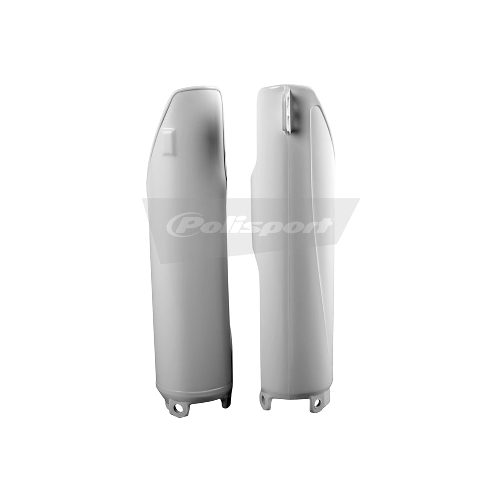 Polisport Plastic Lower Fork Guards For Honda CR 250R 1995-2003 OEM Color White