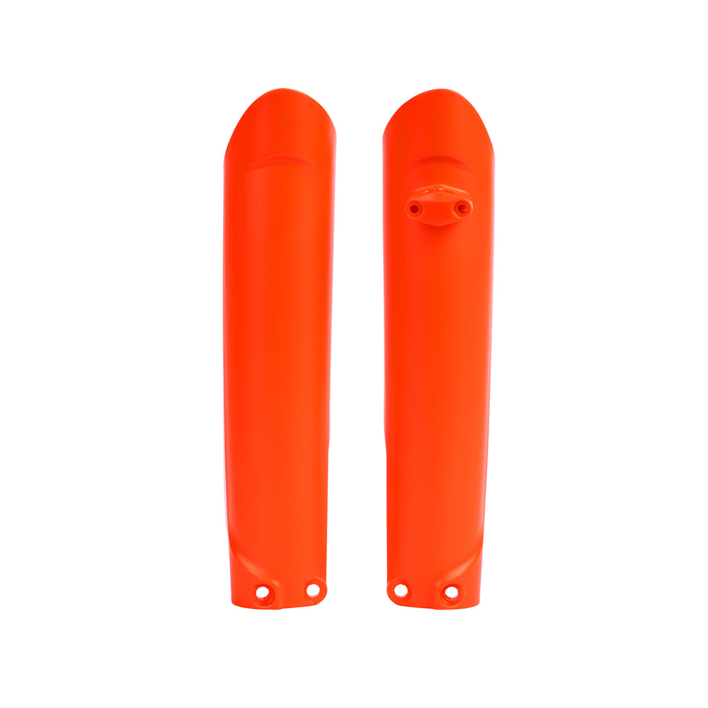 Polisport Plastic Lower Fork Guards For KTM SX 250 2015-2018 OEM KTM 16 Orange