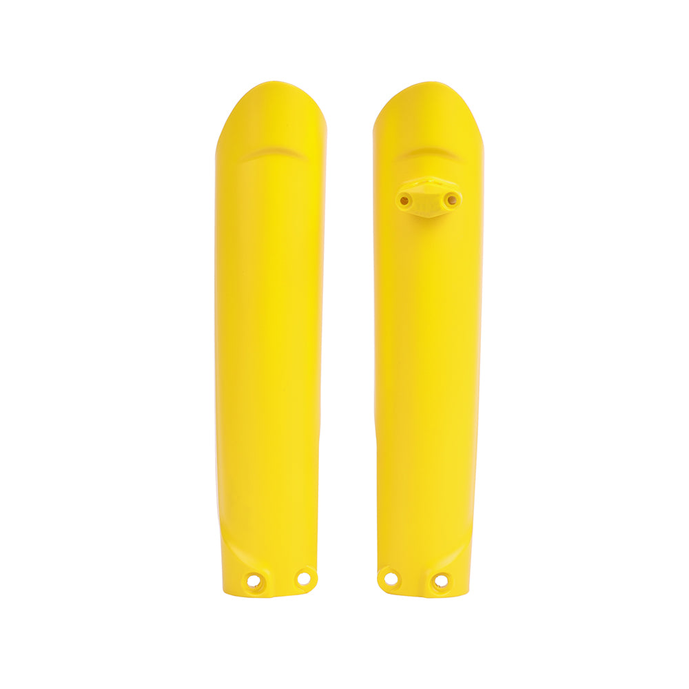 Polisport Plastic Lower Fork Guards For KTM EXC-F 350 2016-2018 Husq Yellow