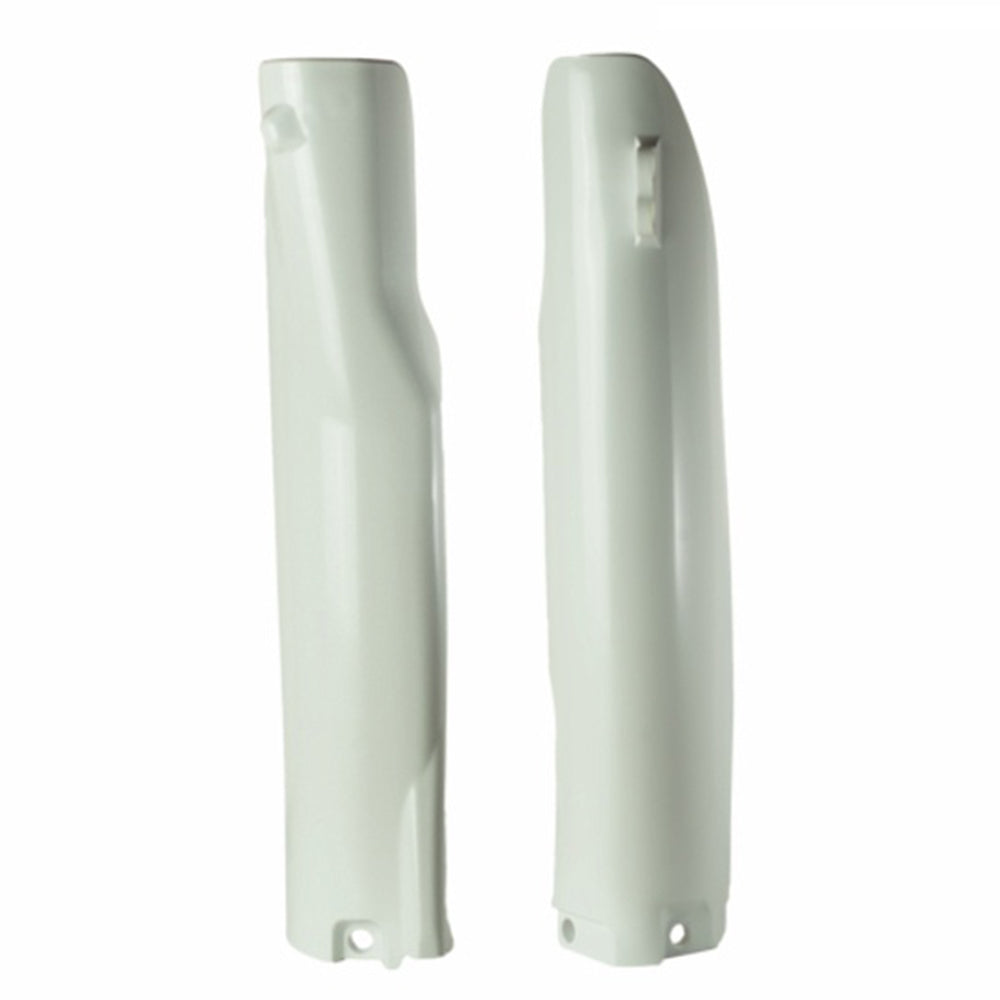 Polisport Plastic Lower Fork Guards For Yamaha WR 250F 2006-2017 White