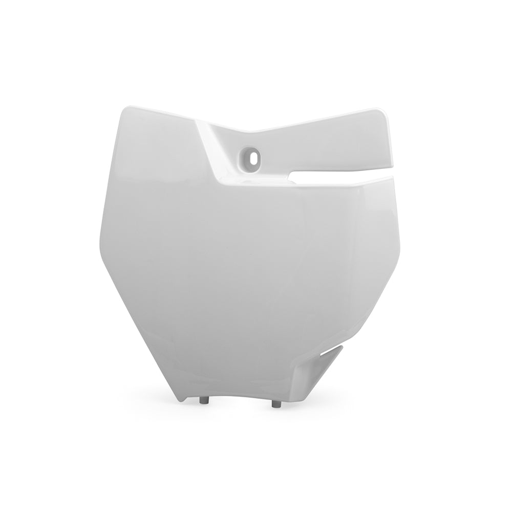 Polisport Front Number Plate For KTM XC 250 White 2017-2018