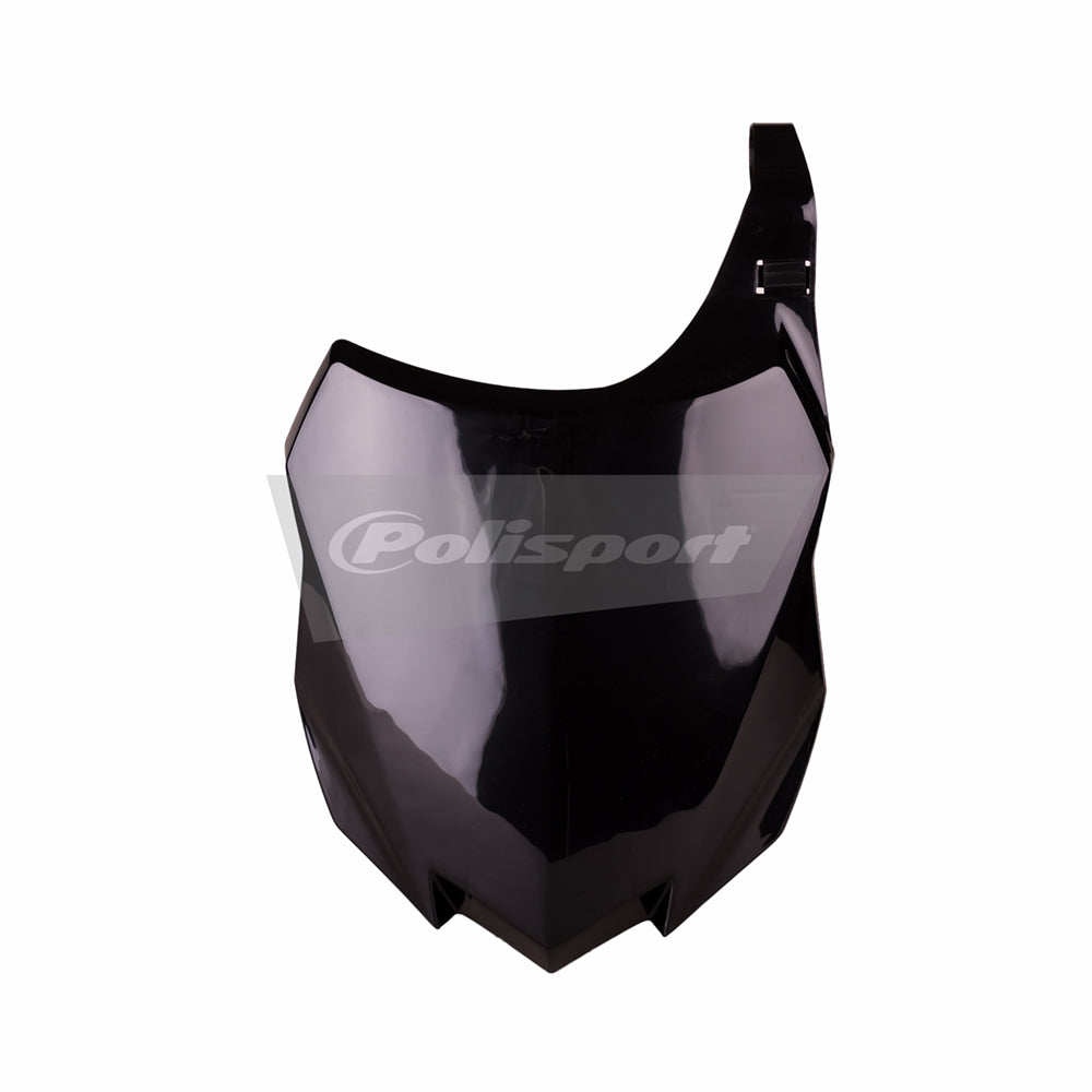 Polisport Front Number Plate For Kawasaki KX 450F Black 2013-2015