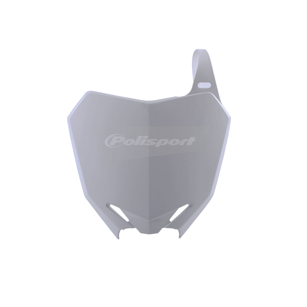 Polisport Front Number Plate For Suzuki RMZ 250 White 2010-2018