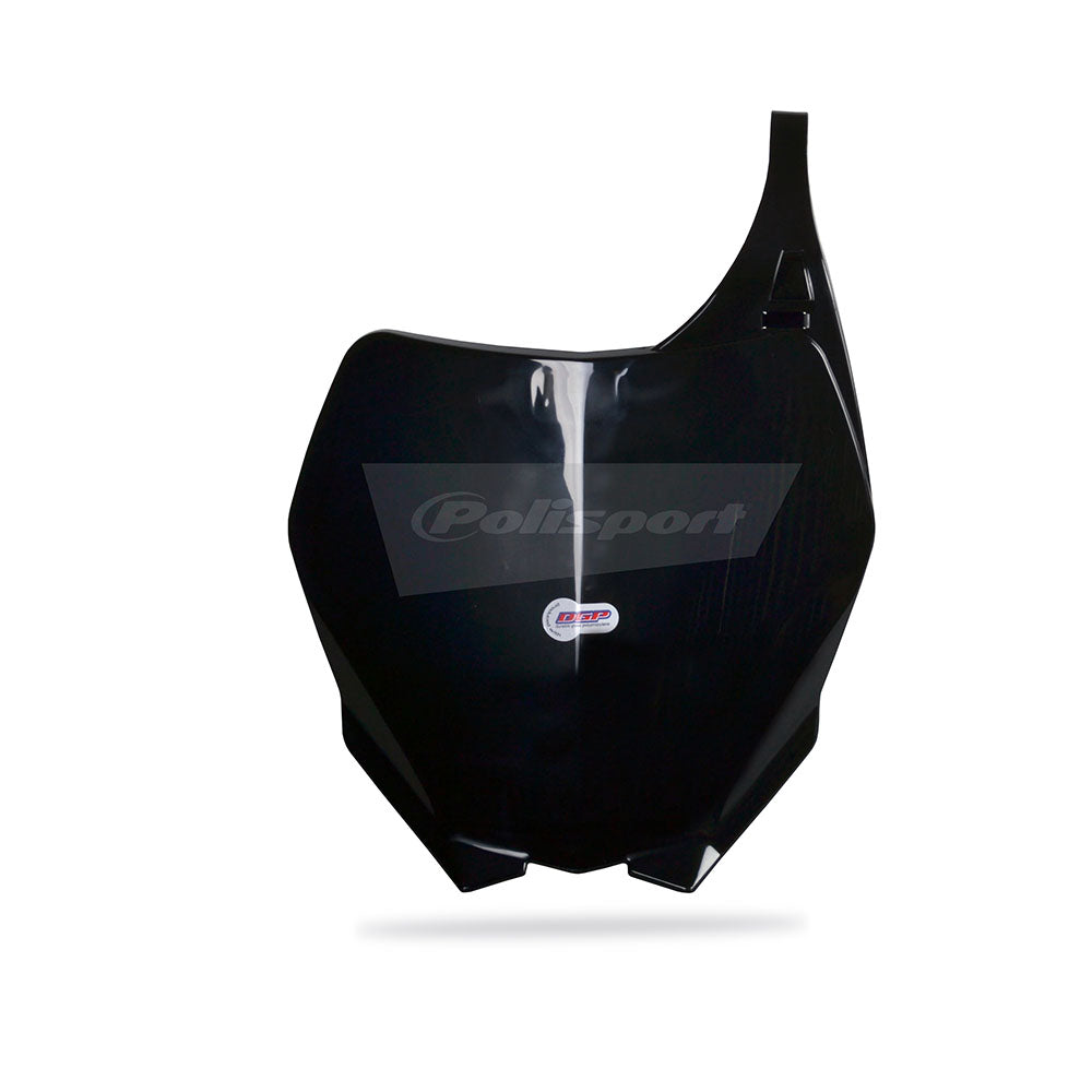 Polisport Front Number Plate For Yamaha YZ 250 Black 2006-2014