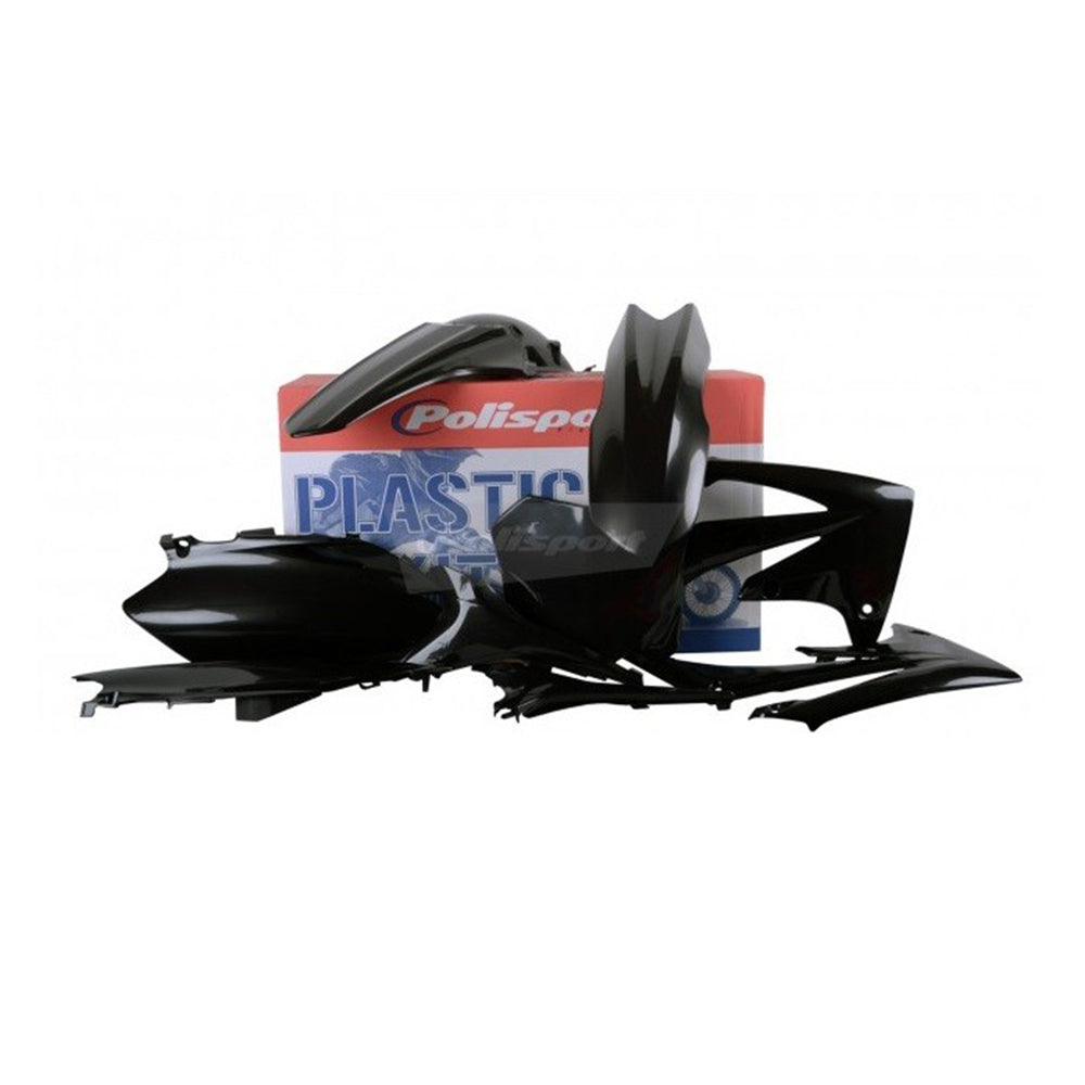 Polisport Plastics Box Kit For Honda CRF 250R Black 2010