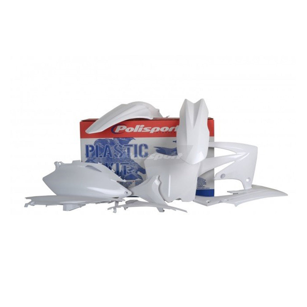 Polisport Plastics Box Kit For Honda CRF 250R White 2010