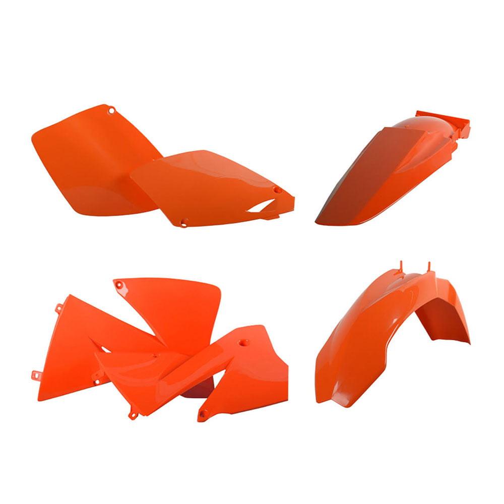 Polisport Plastics Box Kit For KTM SX 250 OEM Color 2001-2002