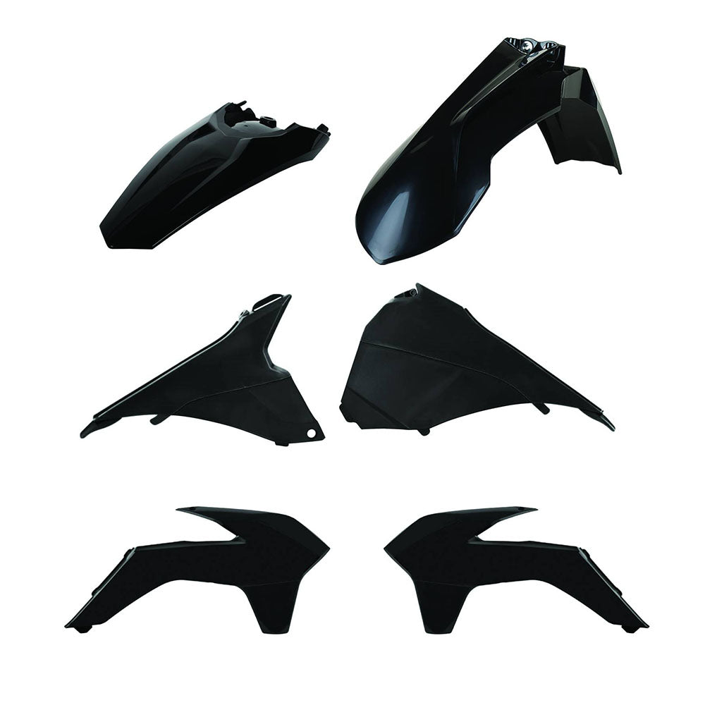 Polisport Enduro Standard Box Kit For KTM EXC-F 450 Black 2014-2016