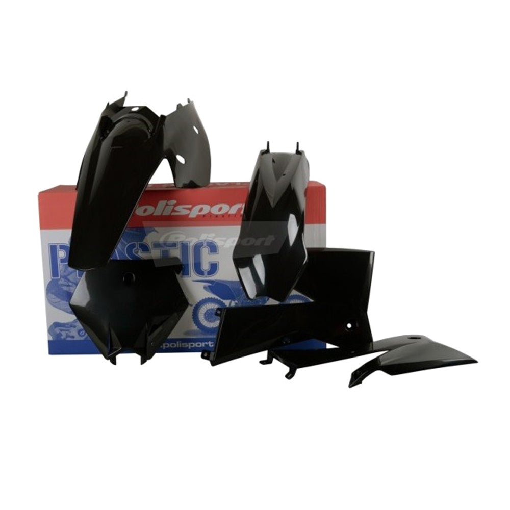 Polisport Enduro Standard Box Kit For KTM XC 450 Black 2006-2007