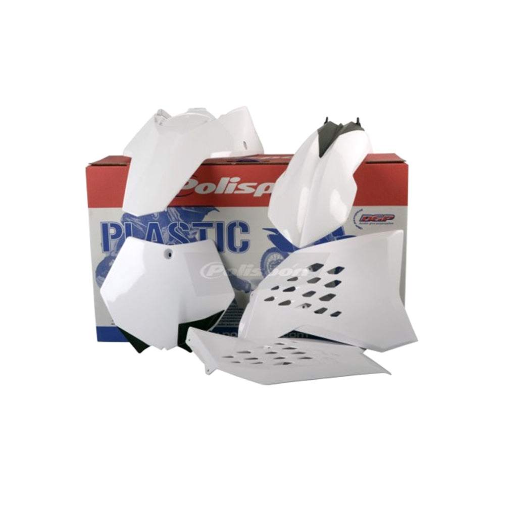 Polisport Enduro Standard Box Kit For KTM XC-F 505 White 2008-2010