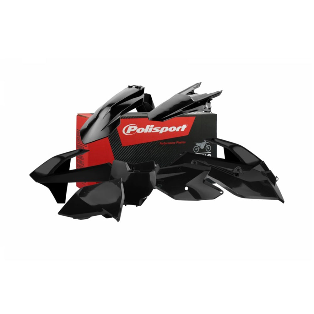 Polisport Plastics Box Kit For KTM SX-F 250 Black 2016-2018