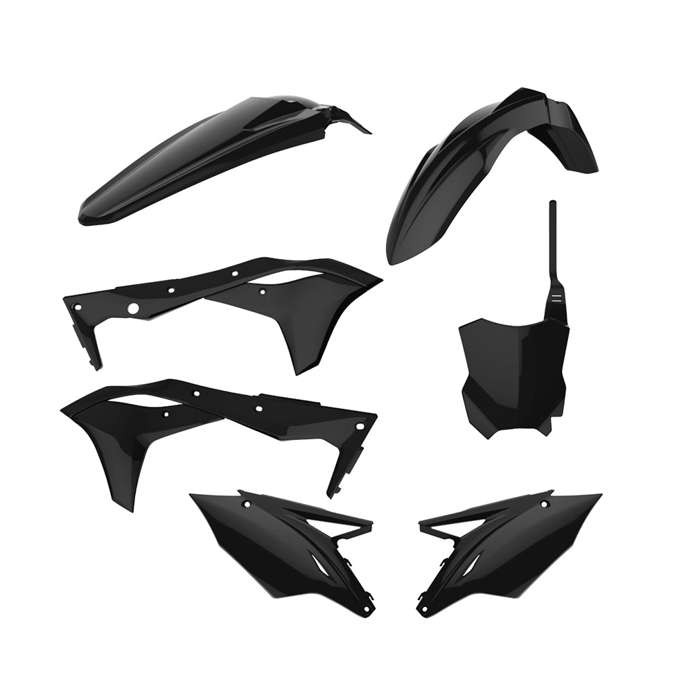 Polisport Plastics Box Kit For Kawasaki KX 250F Black 2017-2018