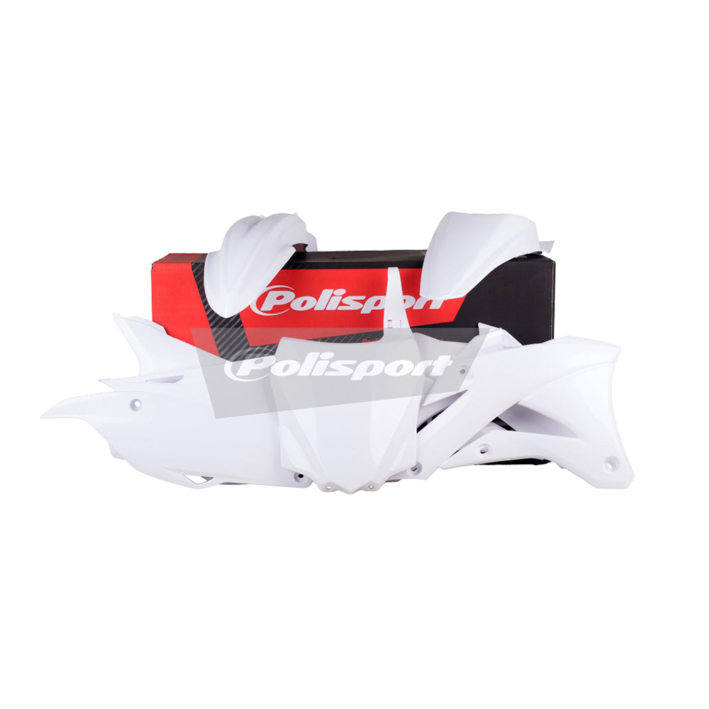 Polisport Plastics Box Kit For Kawasaki KX 85 White 2014-2018