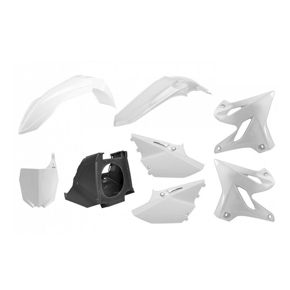 Polisport Restyling Plastics Box Kit with Airbox For Yamaha YZ 125 White 2002-2018