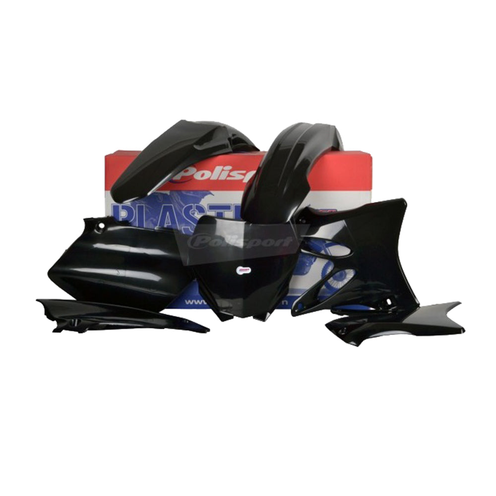 Polisport Plastics Box Kit For Yamaha YZ 250 Black 2006-2014